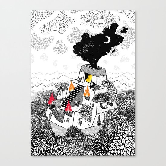 Unheimlich Canvas Print