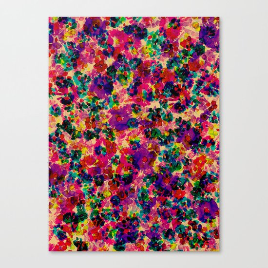 Floral Explosion Canvas Print
