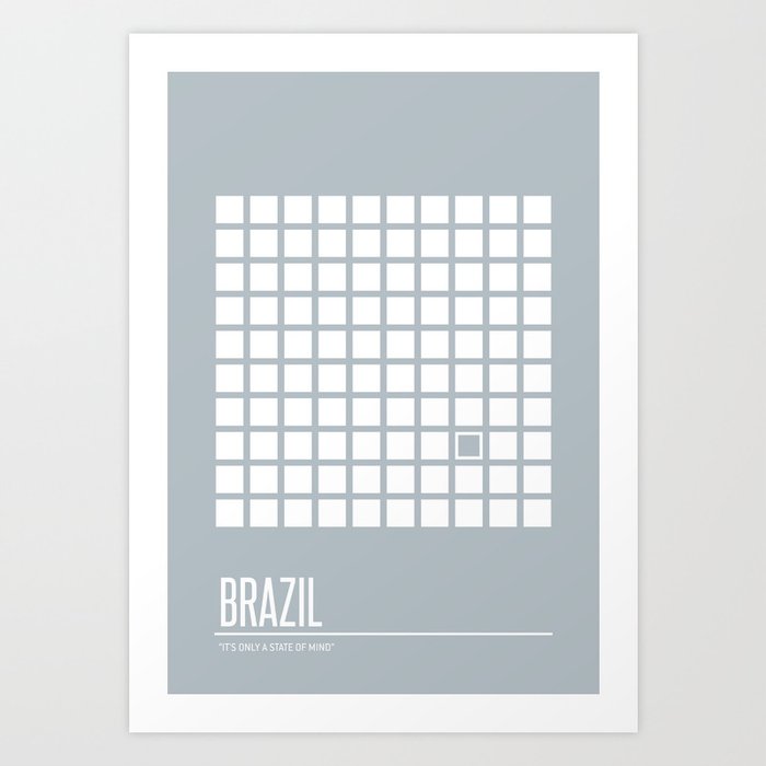 Brazil Art Print