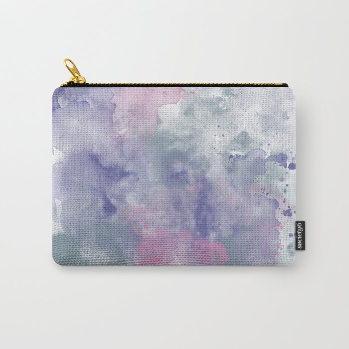 Abstract watercolor veri peri Carry-All Pouch
