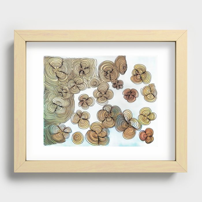 Sienna and Clover Recessed Framed Print