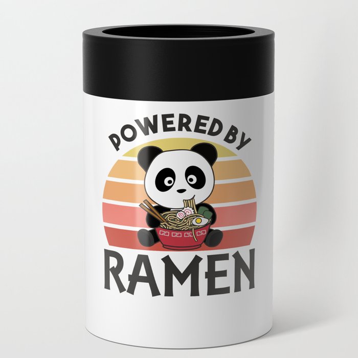 Ramen Japanese Noodles Sweet Panda Eats Ramen Can Cooler