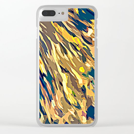 BOLD ABSTRACT Clear iPhone Case