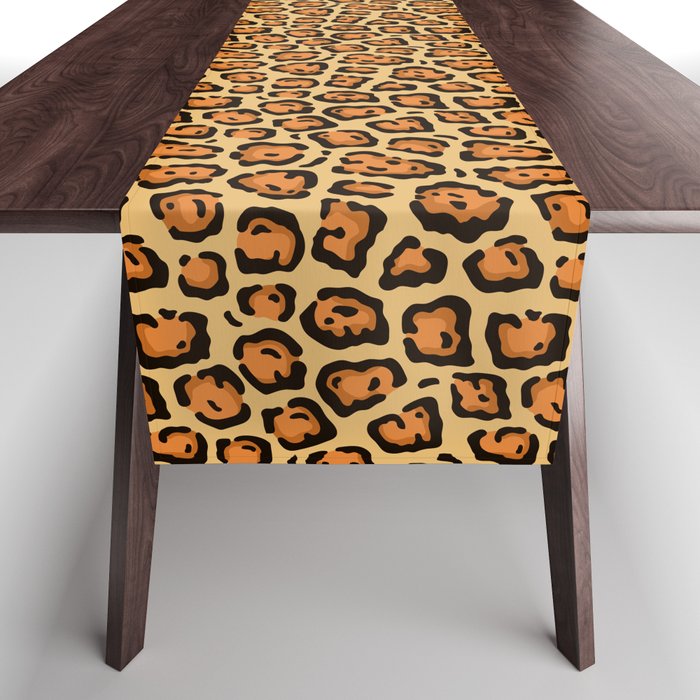 Leopard print Table Runner