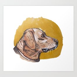 Dog Art Print