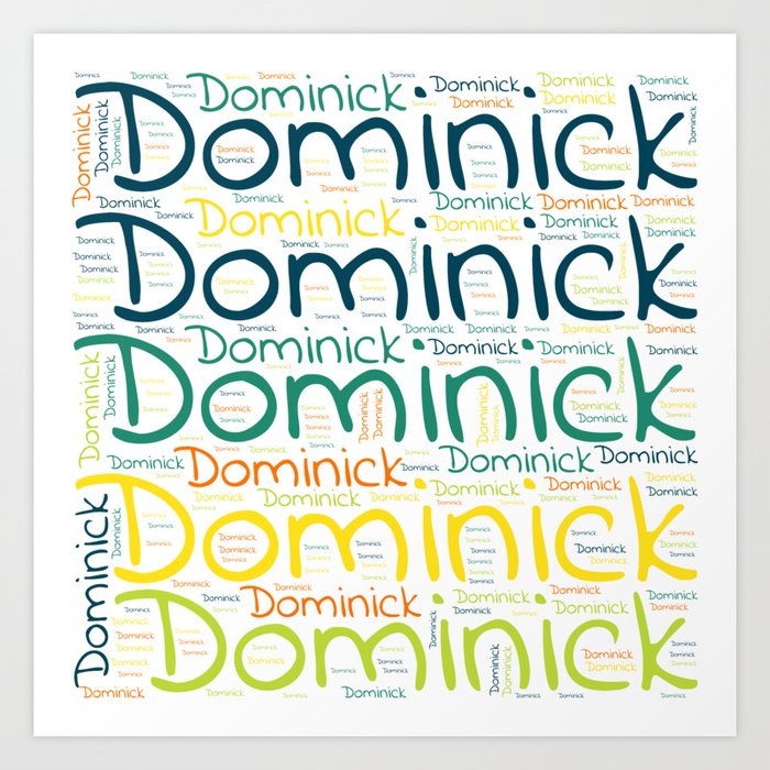 Dominick Art Print
