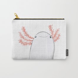 Axolotl Close-Up Carry-All Pouch