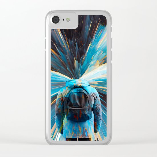 Imagination II Clear iPhone Case