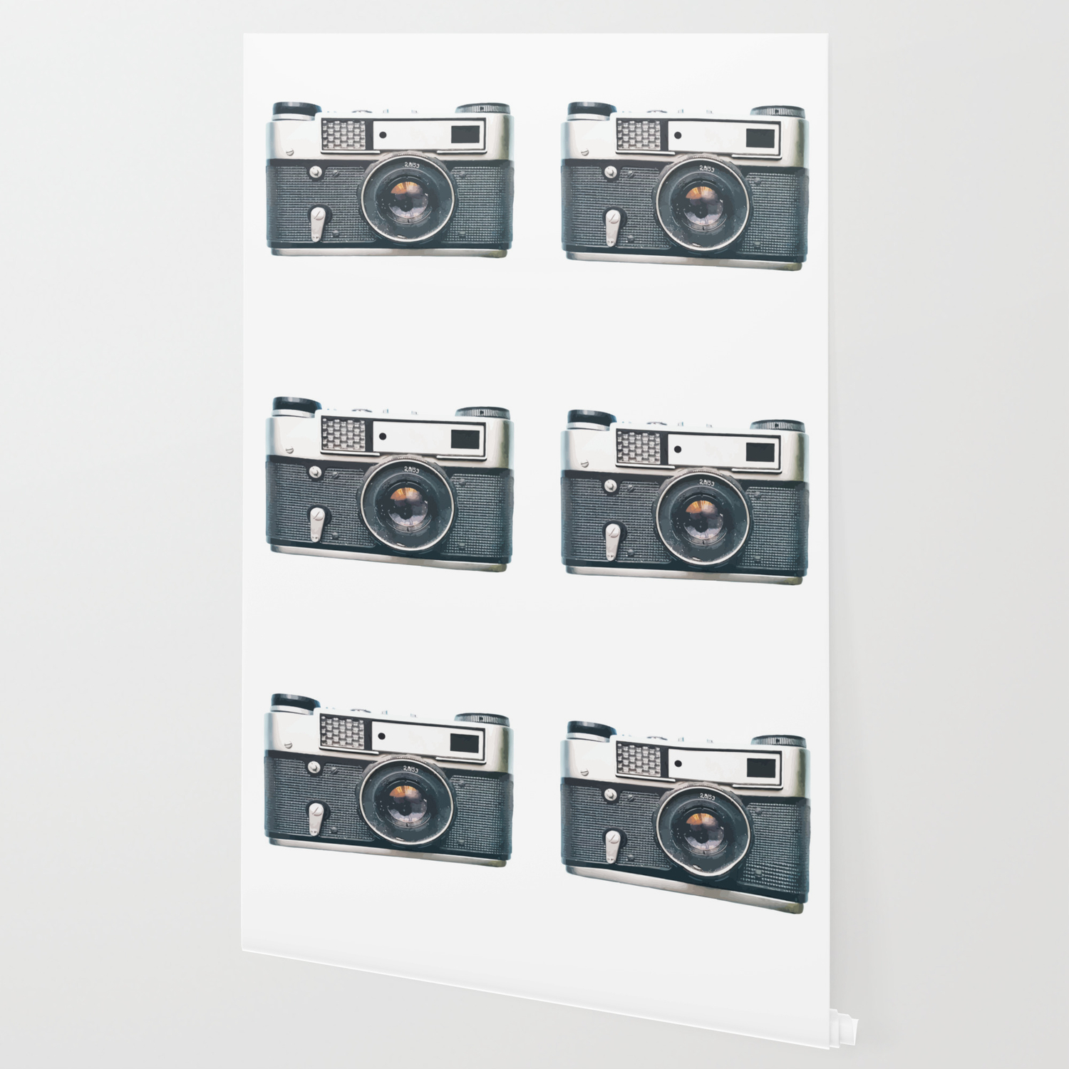 Retro Vintage Camera Art Photography Gift Wallpaper By Mintedfresh Society6