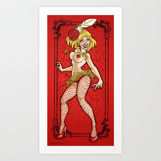 OMGWTFBurlyQ Art Print