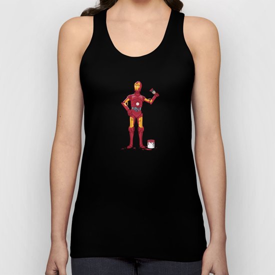 Iron Droid Unisex Tank Top