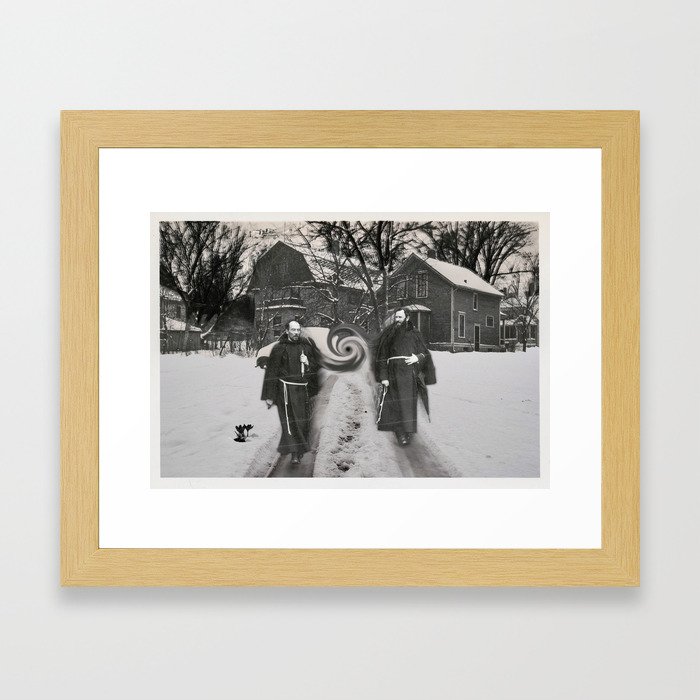 Monks Framed Art Print