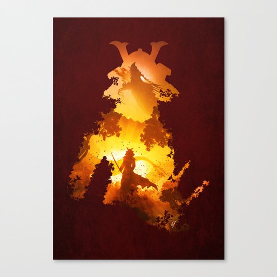 Final Duel Canvas Print
