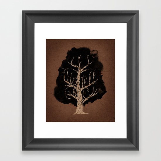 Let The Tree Grow Framed Art Print