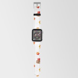 Hedgehog,squirrel,autumn pattern  Apple Watch Band