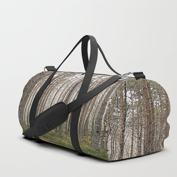 Scottish Highlands Nature Trail in Winter Duffle Bag