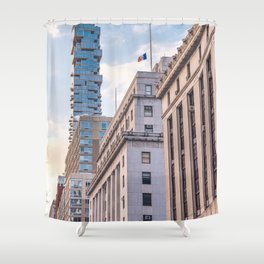 Architecture Views | Photography in New York City Shower Curtain