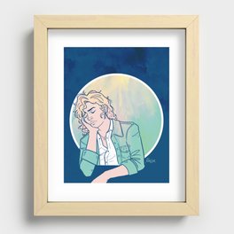 Tired Dreamer Recessed Framed Print