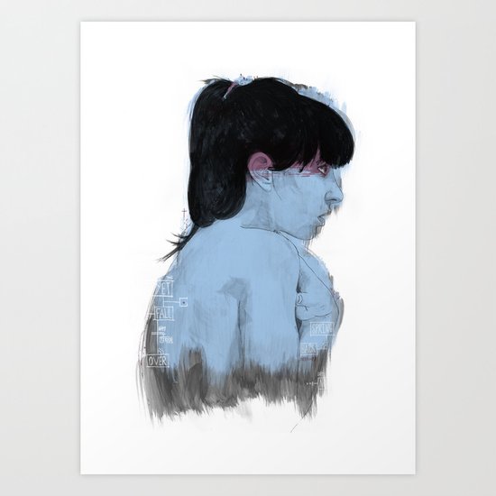 Fall Over, Spring Back Art Print