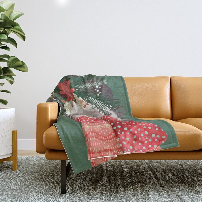 Christmas hedgehog blanket 2025