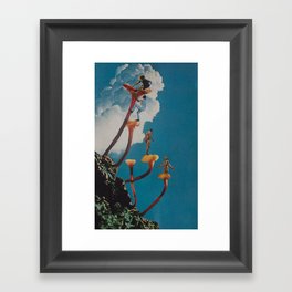 Getting high Framed Art Print