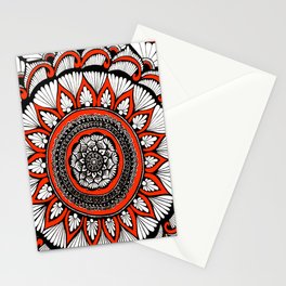 Sun Mandala  Stationery Cards