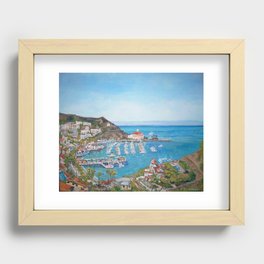 Catalina Island Recessed Framed Print
