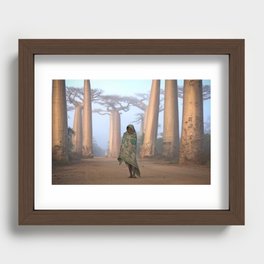 Avenue of the Baobabs Recessed Framed Print