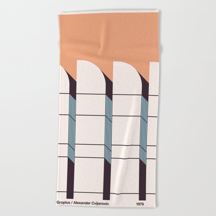 Bauhaus Archive Beach Towel