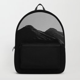 uncensored mountain Backpack | Black, Photo, Minimalism, Minimalist, Outdoor, Uncensoredmountain, Minimal, Mountain 