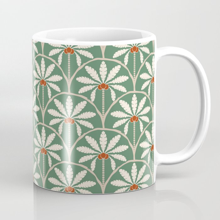 Palm Trees (Green)  Coffee Mug