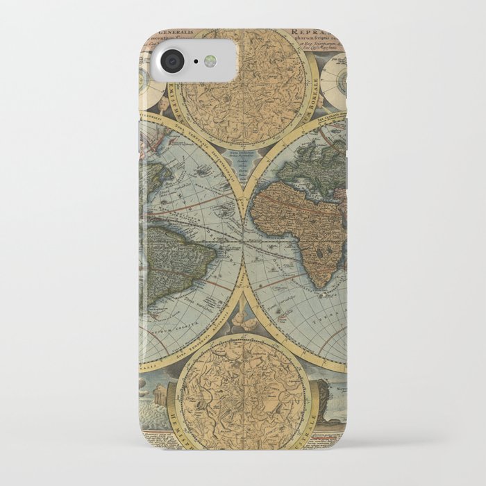 Map History Enthusiasts iPhone Case