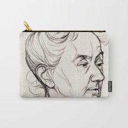 Julie de Graag - Portrait of Mrs. Corry Pabst Carry-All Pouch
