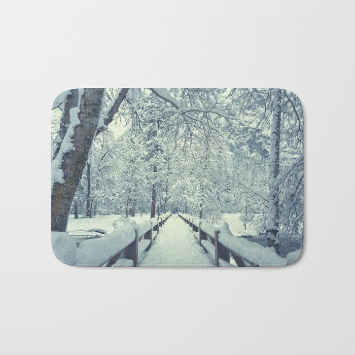 Yosemite Winter Bath Mat