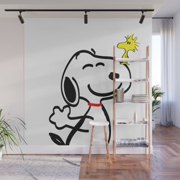 snoopy wall murals for