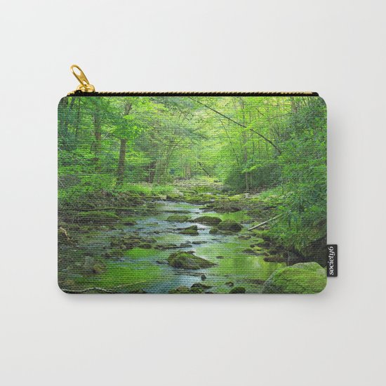 Rocky Forest Creek Carry-All Pouch