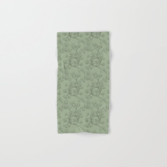 The Night Gardener - Endpapers Hand & Bath Towel