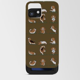 Beagle Yoga iPhone Card Case