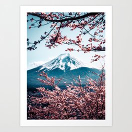 Japan - 'Mount Fuji' Art Print