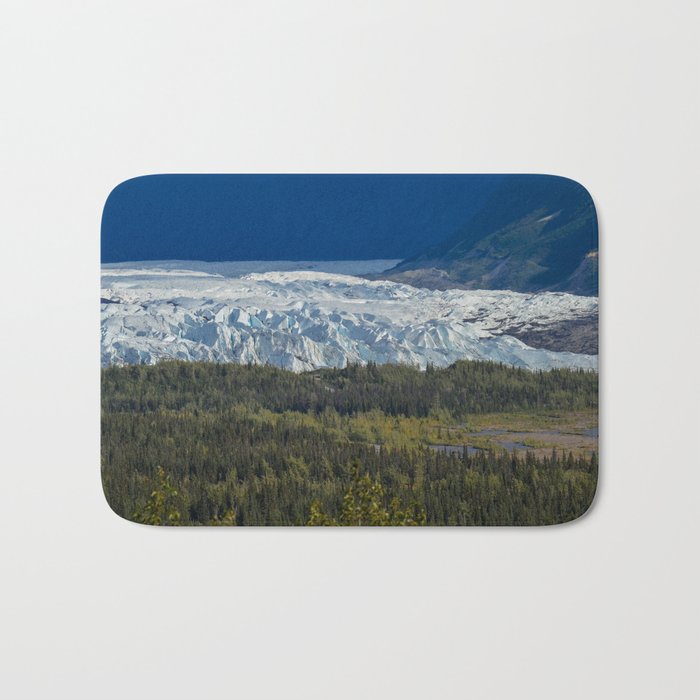 Matanuska Glacier, Alaska - Summer Bath Mat