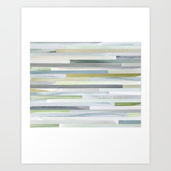 Forest Fog Art Print