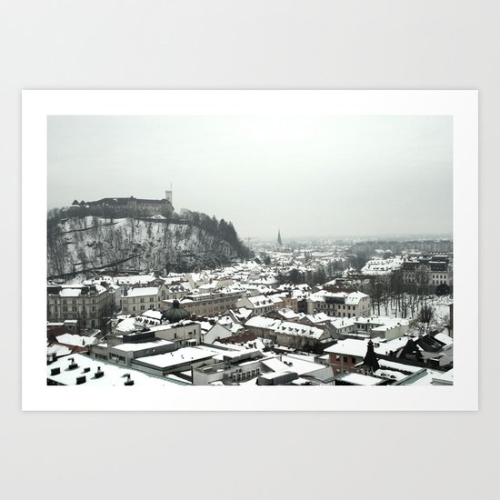 Ljubljana Slovenia Art Print