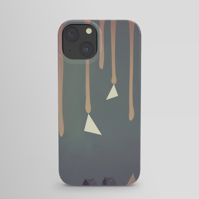 Owl Abstraction iPhone Case