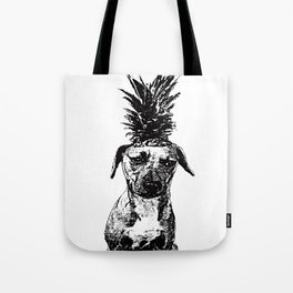 Pineapple Pup Tote Bag