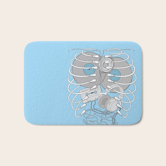 Internal Rhythm Bath Mat