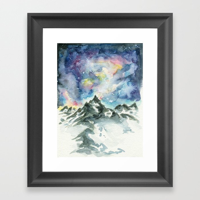 Matterhorn Mountain Framed Art Print