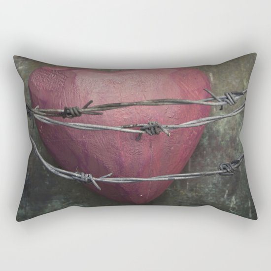 Trapped Heart Rectangular Pillow