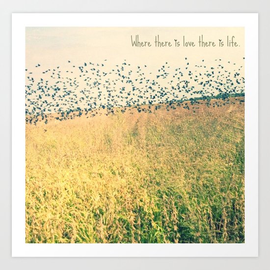 Where there is Love. Art Print