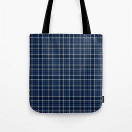 plaid to see you_blue Tote Bag