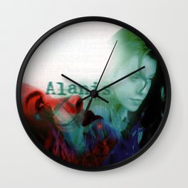 alanis morissette jagged little pill Wall Clock | Graphicdesign, Jaggedlittlepill, Alanismorissette 